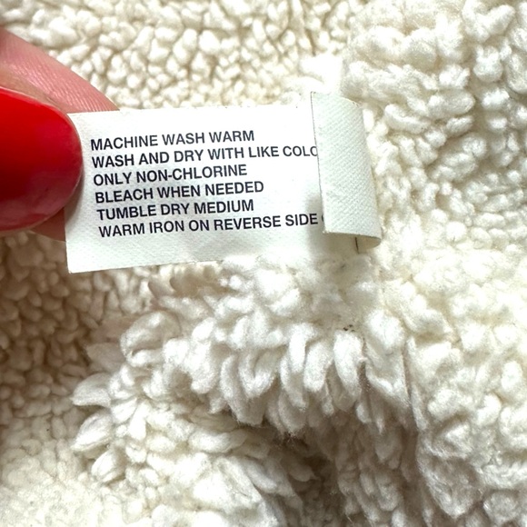 Baby GAP Tan Fleece Lined Corduroy Jacket With Hood - Picture 9 of 15